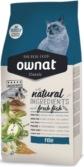 OWNAT Aliment Sec pour Chat CLASSIC POISSON CHAT